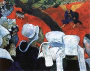 Paul Gauguin the vision after the sermon china oil painting artist